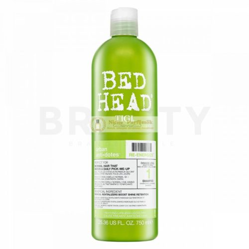 Tigi Bed Head Urban Antidotes Re-Energize Shampoo šampón pre každodenné použitie 750 ml