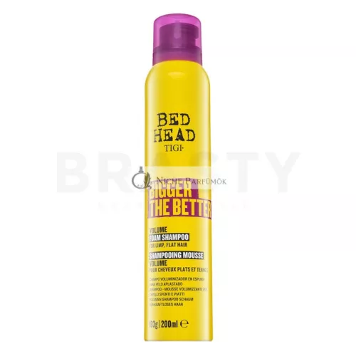 Tigi Bed Head Bigger The Better Volume Foam Shampoo posilujúci šampón pre objem a spevnenie vlasov 200 ml