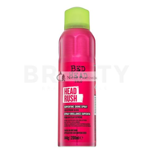 Tigi Bed Head Head Rush Superfine Shine Spray stylingový sprej pre žiarivý lesk vlasov 200 ml