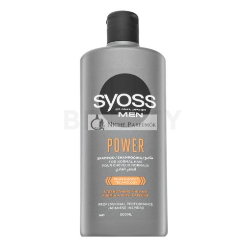 Syoss Men Power Shampoo posilujúci šampón pre mužov 500 ml