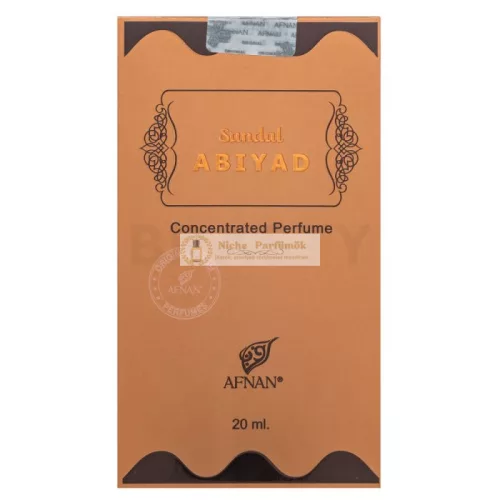 Afnan Sandal Abiyad Parfémovaný olej unisex 20 ml