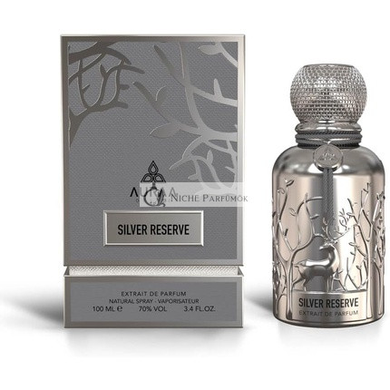 Silver Reserve 100ml od Auraa Desire Extrait De Parfum Amber Leather Vanilla vôňa pre mužov a ženy