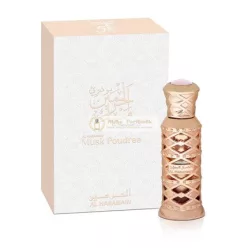 Al Haramain Musk Poudree Parfumový Olej Unisex, 11.34 ml