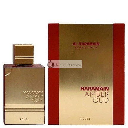 Al Haramain Amber Oud Rouge Eau de Parfum Spray pre mužov, 113,4 ml