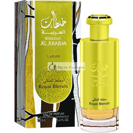 Khaltaat Al Arabia Royal Blends 100ml od Lattafa ovocno korenistý drevitý sprej