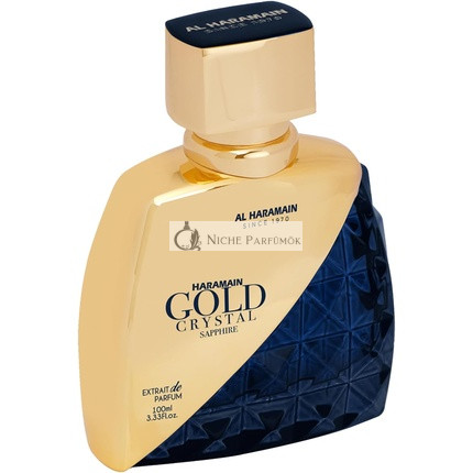 Al Haramain Gold Crystal Sapphire čistý parfém unisex 100 ml