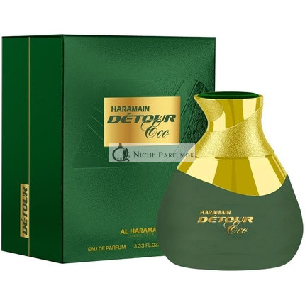 Al Haramain Detour Noir Eco Eau de Parfum Spray pre ženy, 100ml