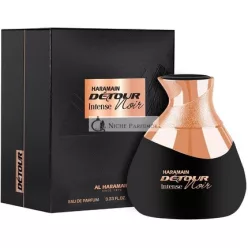   Al Haramain Detour Noir Intense 100ml Eau de Parfume Intenzívny Parfum pre ženy Luxusná Unisex Vôňa