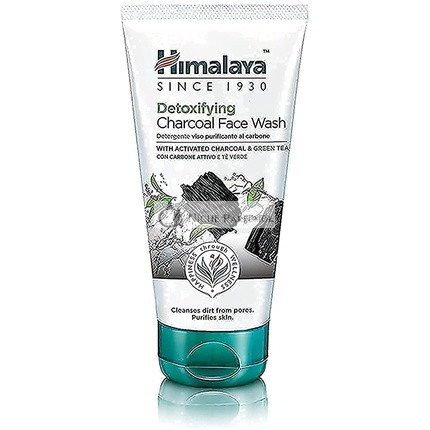 Himalaya Detoxikačný uhlíkový čistiaci gél s zeleným čajom a kokosovým uhlím 150ml