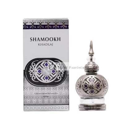 Khadlaj Shamookh Silver Koncentrovaný parfémový olej Unisex Modern, 19g
