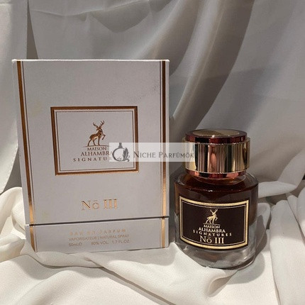 Signatural No III Parfum 50ml, Arabská orientálna vanilka ananás karamel