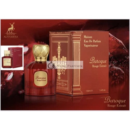 Baroque Rouge Extrait EDP Parfum Maison Alhambra Lattafa, 100ml