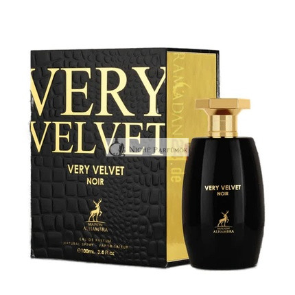 Very Velvet Noir Eau de Parfum pre mužov, Maizon Alhambra