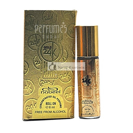 24k Gold Roll On Parfum, 6ml