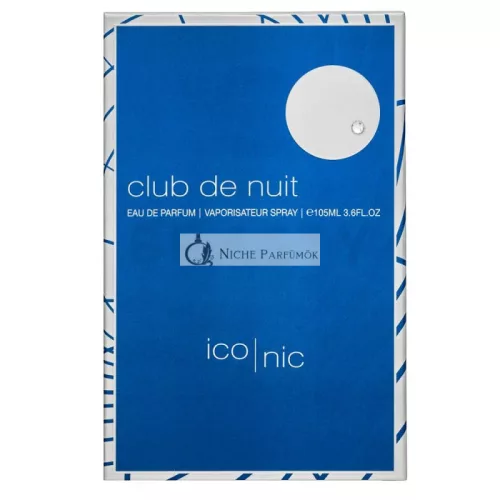 Armaf Club De Nuit Blue Iconic parfémovaná voda pre mužov 105 ml