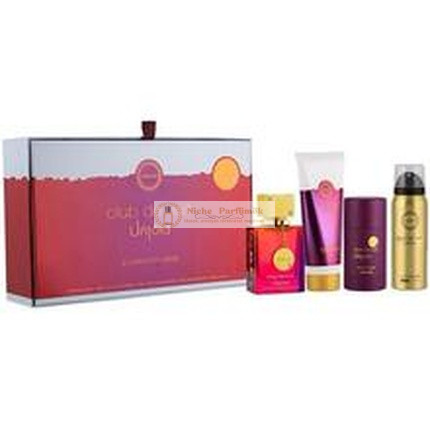 Armaf Club De Nuit Untold Darčeková Sada - EDP 105ml, Telové Mlieko 100ml, Deostick 75g a Telový Sprej 50ml