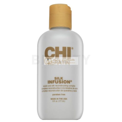 CHI Keratin Silk Infusion vlasová kúra pre hrubé a nepoddajné vlasy 177 ml