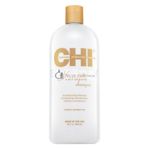 CHI Keratin Shampoo uhladzujúci šampón pre hrubé a nepoddajné vlasy 946 ml