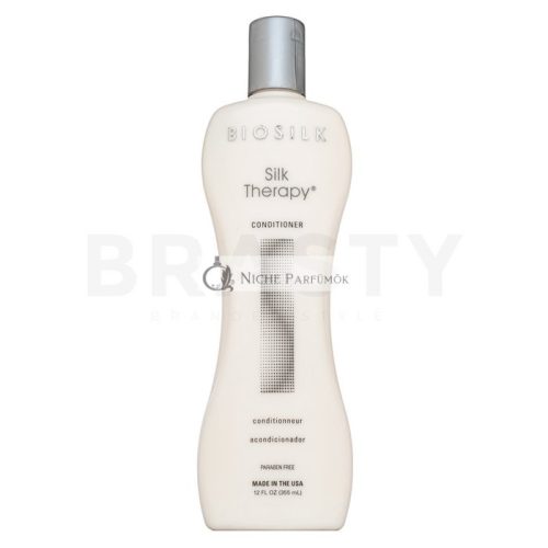BioSilk Silk Therapy Conditioner uhladzujúci kondicionér pre hebkosť a lesk vlasov 355 ml