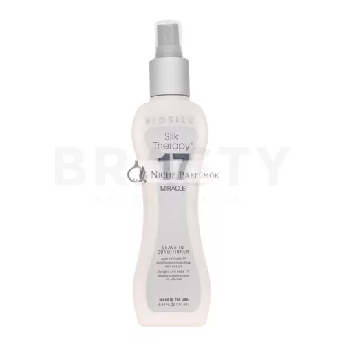 BioSilk Silk Therapy 17 Miracle Leave-In Conditioner bezoplachová starostlivosť pre všetky typy vlasov 167 ml