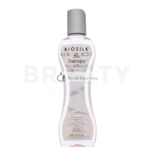 BioSilk Silk Therapy Lite bezoplachový kondicionér pre regeneráciu, výživu a ochranu vlasov 167 ml