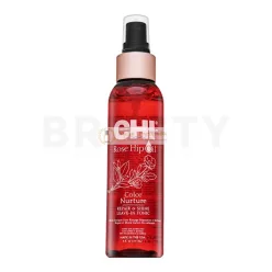   CHI Rose Hip Oil Color Nurture Repair & Shine Leave-In Tonic vlasové tonikum pre regeneráciu, výživu a ochranu vlasov 118 ml