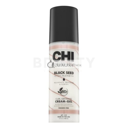 CHI Luxury Black Seed Oil Curl Defining Gel-Cream gélový krém pre definíciu vĺn 148 ml