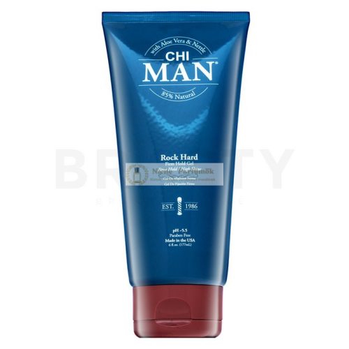 CHI Man Rock Hard Firm Hold Gel gel na vlasy pre strednú fixáciu 177 ml