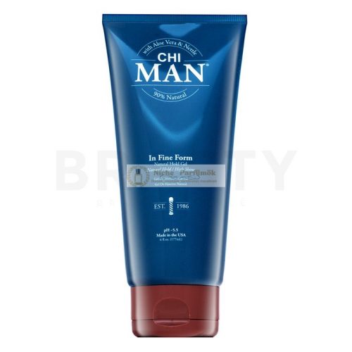 CHI Man In Fine Form Natural Hold Gel gel na vlasy pre ľahkú fixáciu 177 ml