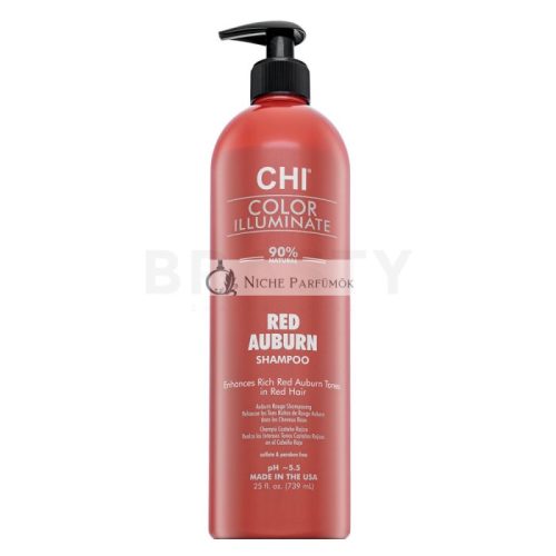 CHI Color Illuminate Red Auburn Shampoo rozjasňujúci šampón pre oživenie červených odtieňov 739 ml