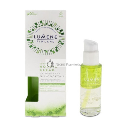 Lumene Nordic Clear Upokojujúci Konopný Olej Koktail, 30 ml