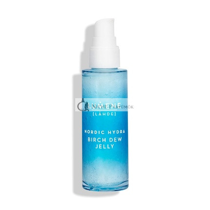 Lumene Nordic Hydra Brezová Dew Jelly Dvojité Hydratačné Sérum na Tvár s Kyselinou Hyalurónovou a Severským Brezovým Šťavom, 50ml