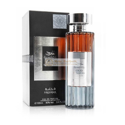 Unisex Parfum Ard Al Zaafaran Oud Romancea Fakhama, 100 ml