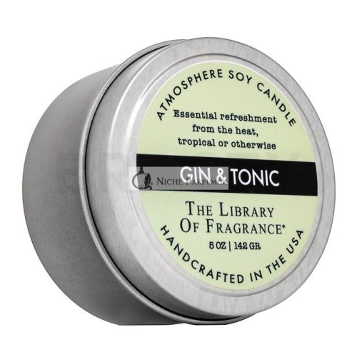 The Library Of Fragrance Gin & Tonic vonná sviečka 142 g