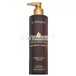   L’ANZA Keratin Healing Oil Emergency Service Cream Cure B vlasová kúra s keratínom 295 ml