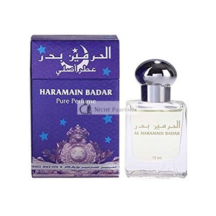 Badar Al Haramain Parfumový olej Attar Itr Orientálny Sladký Ovocný Rúž Vanilkový, 15ml