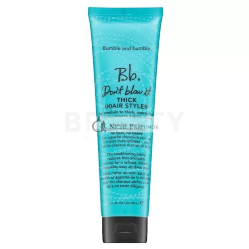 Bumble And Bumble BB Don't Blow It Thick (H)air Styler hajsimító krém durva és rakoncátlan hajra 150 ml