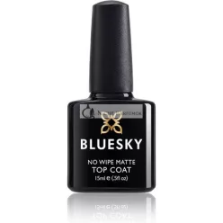   Bluesky Gélový Lak Matný Bez Wipe Vrchný Lak Veľká Fľaša, 15ml