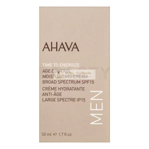Ahava Time To Energize hydratačný krém Age Control Moisturizing Cream SPF 15 50 ml