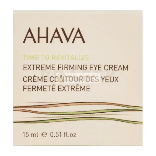 Ahava Time to Revitalize spevňujúci krém Extreme Firming Eye Cream 15 ml
