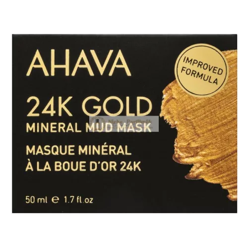 Ahava 24K Gold bahenná maska Mineral Mud Mask 50 ml