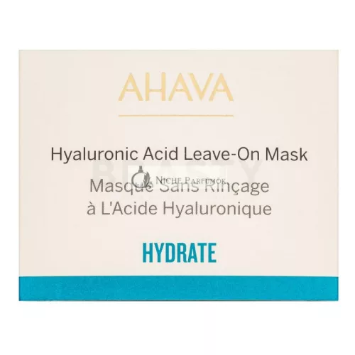 Ahava Hyaluronic Acid bezoplachová maska Leave-On Mask 50 ml