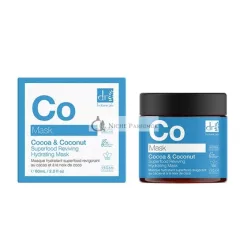   Dr Botanicals Kakao a Kokosový Superfood Oživujúca Hydratačná Maska 60 ml