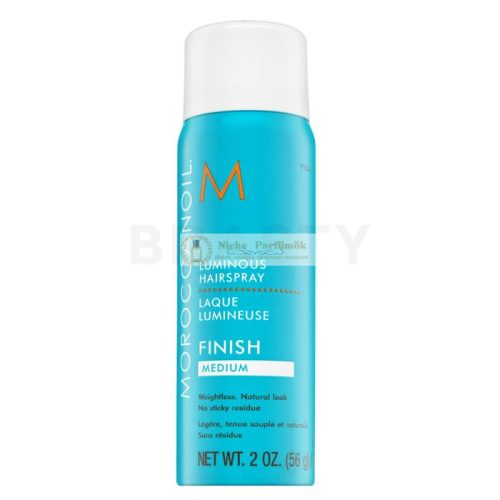 Moroccanoil Finish Luminous Hairspray Medium vyživujúci lak na vlasy pre strednú fixáciu 75 ml