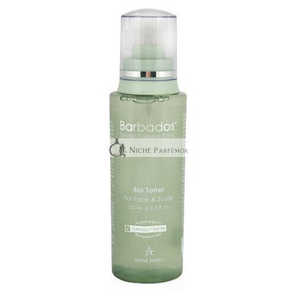 Anna Lotan Barbados Bio Toner na Tvár a Scalp, 100ml