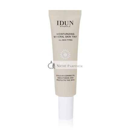 Idun Minerals Hydratačný Minerálny Tónovací Krém SPF 30 BB, 27 ml