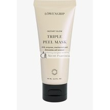 Lowengrip Okamžitý Lesk - Trojitá Peelingová Maska 60 ml
