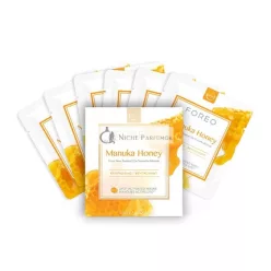   FOREO Manuka Medový UFO-aktívny pleťový maska proti starnutiu upokojujúca 3-balenie s allantoinom bez krutosti kompatibilná so všetkými zariadeniami UFO