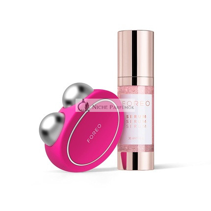FOREO BEAR Aplikáciou Pripojené Mikrosúčasť Tónujúce Zariadenie s 5 Intenzitami + Foreo Sérum Mikrokoncentrátum pre Mladistvú Žiaru