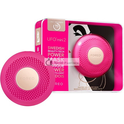 Foreo Ufo Mini 2 Kompletná LED maska na tvár s červenou svetelnou terapiou a masážou tváre